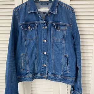 Denim jacket.